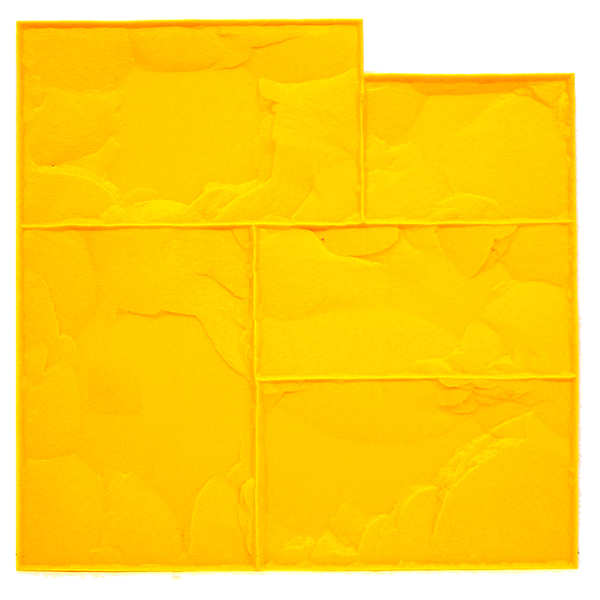 Bonway Bon 12-941 Floppy Mat, Ashlar Yellow, 24" X 24" 12-941